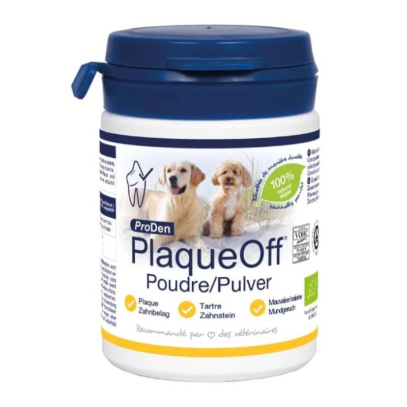 PlaqueOff zobu pulveris suņiem 40 g